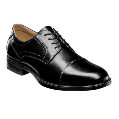 12138 midtown cap toe oxford black b