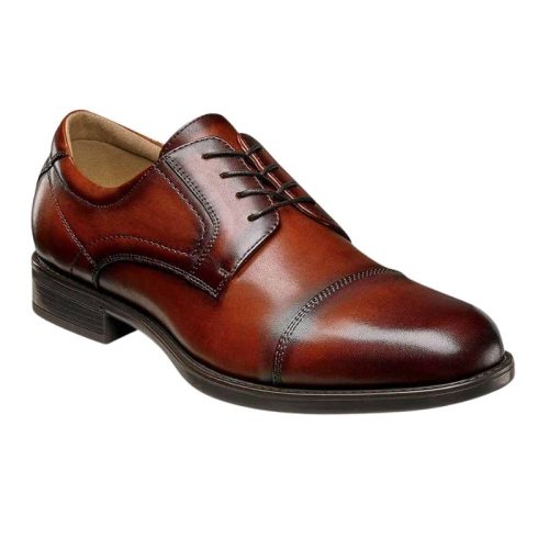 12138 midtown cap toe oxford cognac b