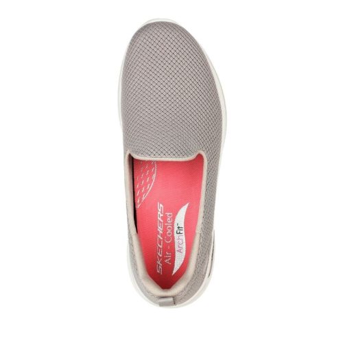 124401 go walk arch fit grateful taupe coral e