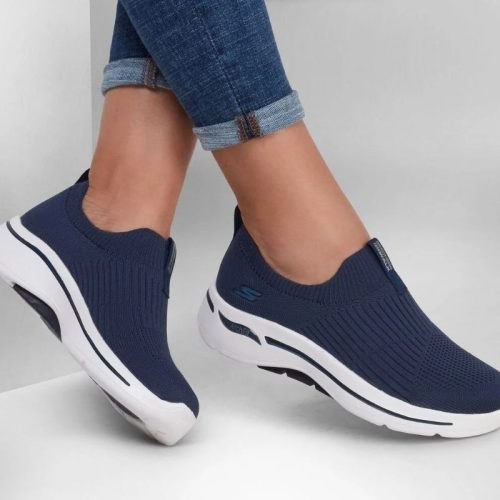 124409 go walk arch fit iconic navy white f