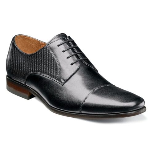 15149 postino cap toe oxford black c