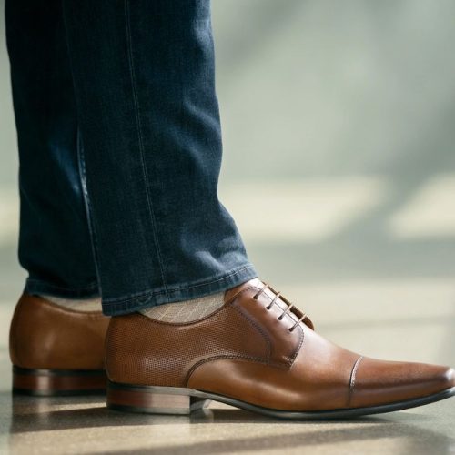 15149 postino cap toe oxford cognac b