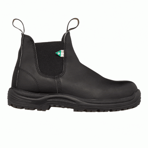 163 163 steel toe black black f