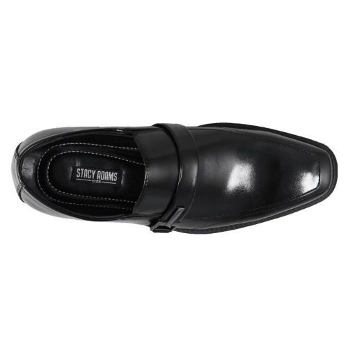 20186 abram moc toe slip on black d