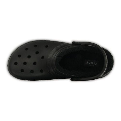 203591 classic lined clog black d