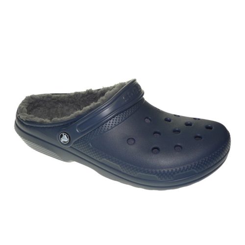 203591 classic lined clog navy charcoal b