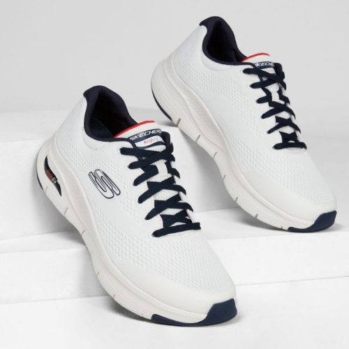 232040ww mens arch fit white navy f 3a82275a e21d 4f47 b8b2 34cddadbbbd7