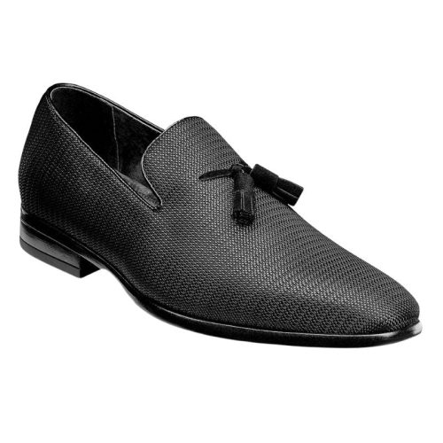 25343 tazewell plain tassel slip on black b