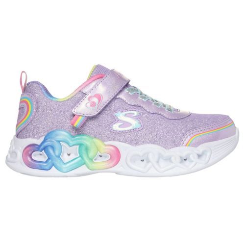 Girls Heart Lights Love Prism - Skechers - Tootsies Shoe Market - Sneakers/Athletic