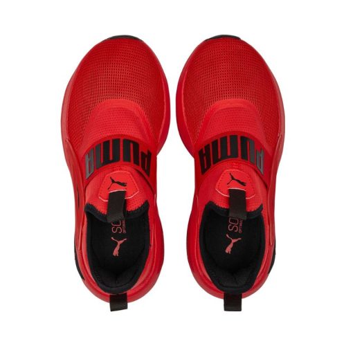 378397B softride enzo evo slip on jr red black d