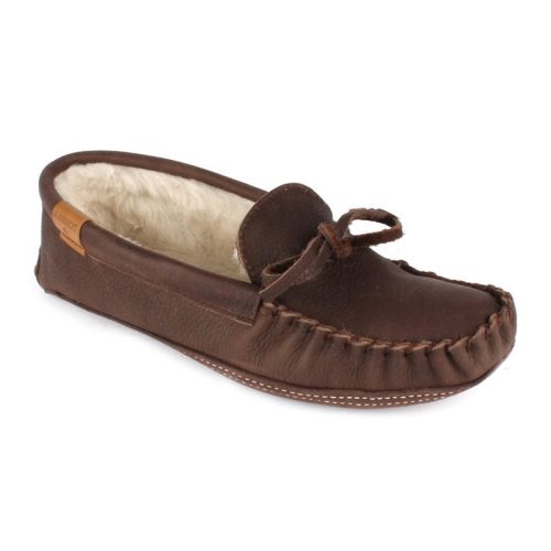 Men's BUFFALO LEATHER MOCCASIN