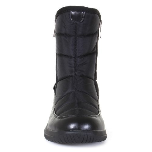 T21604 lindsay nylon zip boot black e