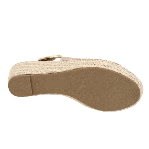 T24116 sasha wedge sandal beige e