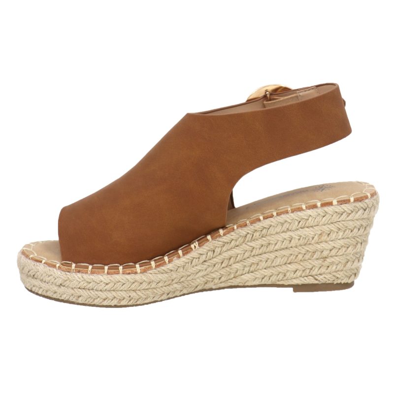 T24116 sasha wedge sandal tan c