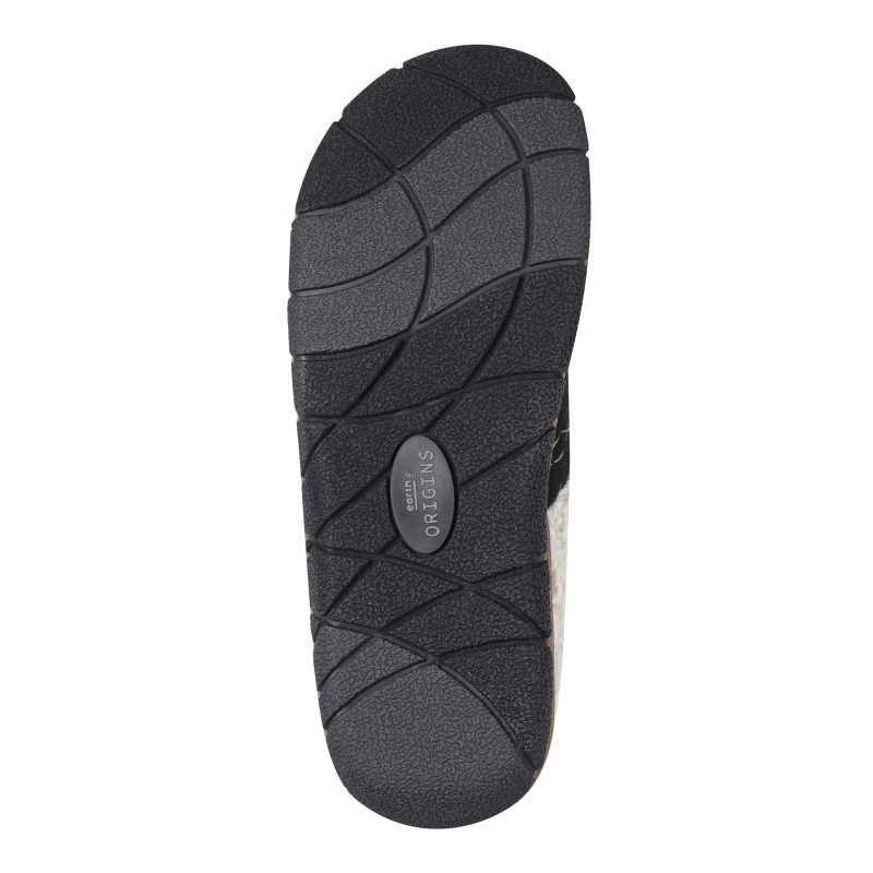 elana elana slipper black e