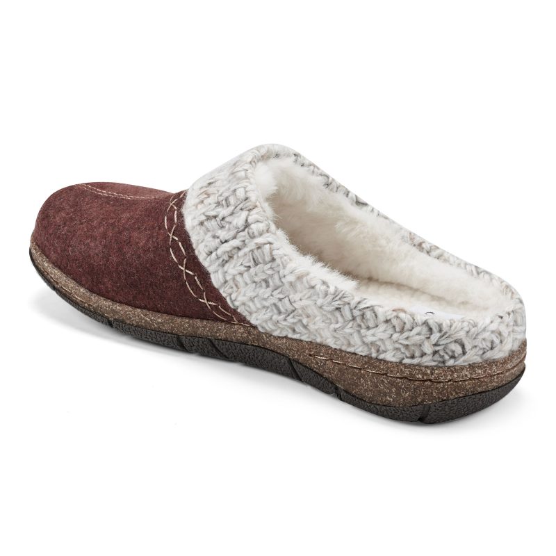 elana elana slipper rust c