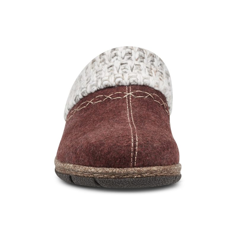 elana elana slipper rust d