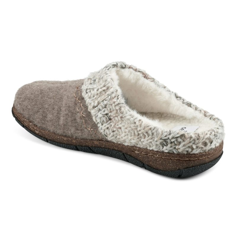 elana elana slipper wheat c