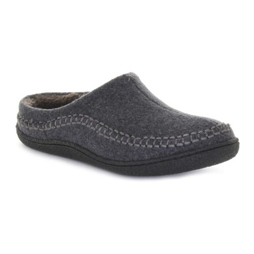 l21505 billy wool slipper charcoal b