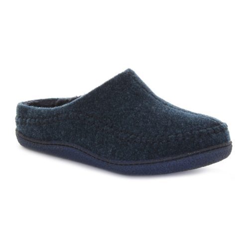 l21505 billy wool slipper navy b