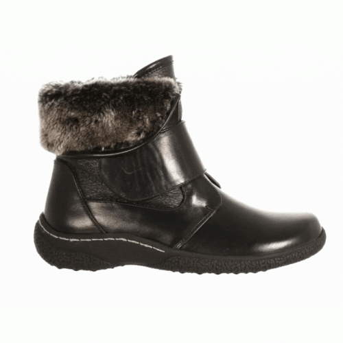 t17656 gill 2 velcro winter boot black e