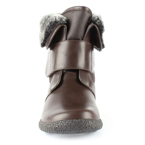 t17656 gill 2 velcro winter boot dark brown c