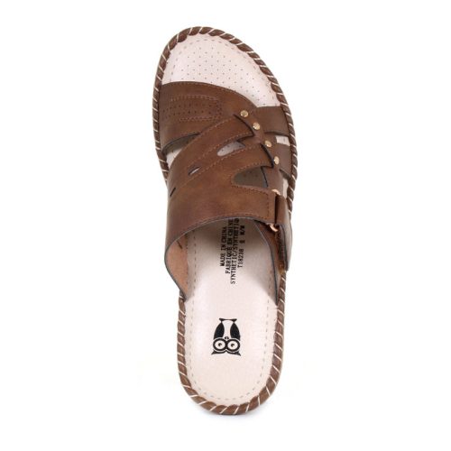 t18238 cotton candy slide sandal dark brown d 510b07e1 624c 4d0d 8a4c e5fbd9528def