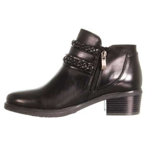 t19630 misty low bootie black b