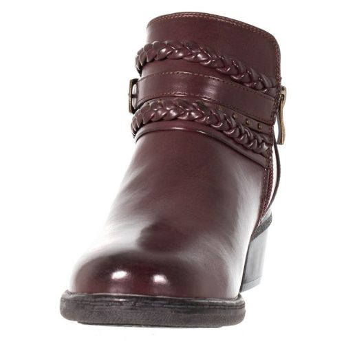 t19630 misty low bootie burgundy d