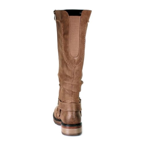 t20664 fiona 3 tall boot dark tan d