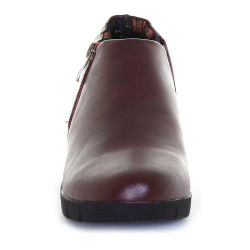 t21210 tara wedge casual burgundy d