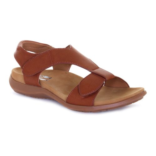 t23157 loli s4024 2 velcro sandal camel b