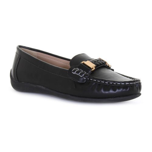 t23165 ella loafer black b