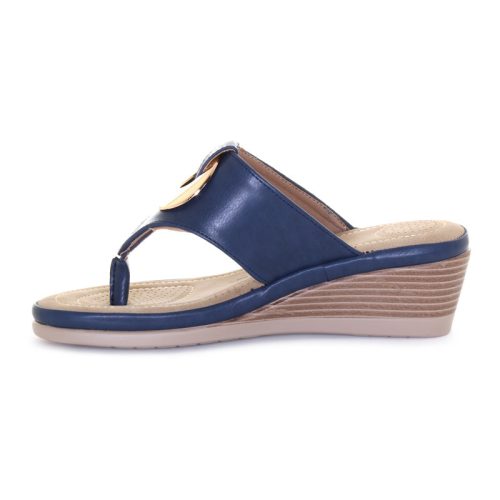 t23276 vicky thong sandal navy c