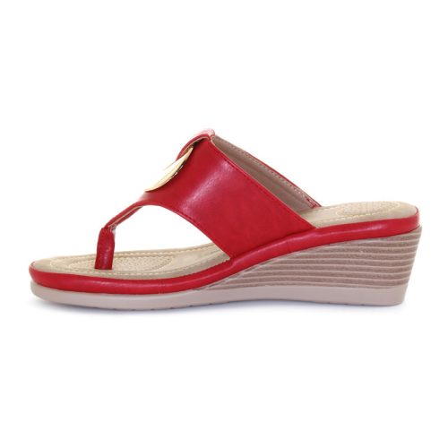 t23276 vicky thong sandal red c