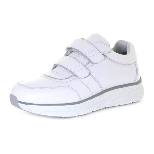 t23305 joseph velcro walker white silver b