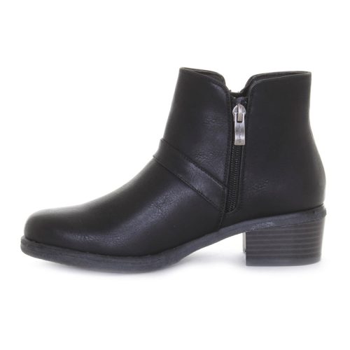 t23754 beth side zip boot black c