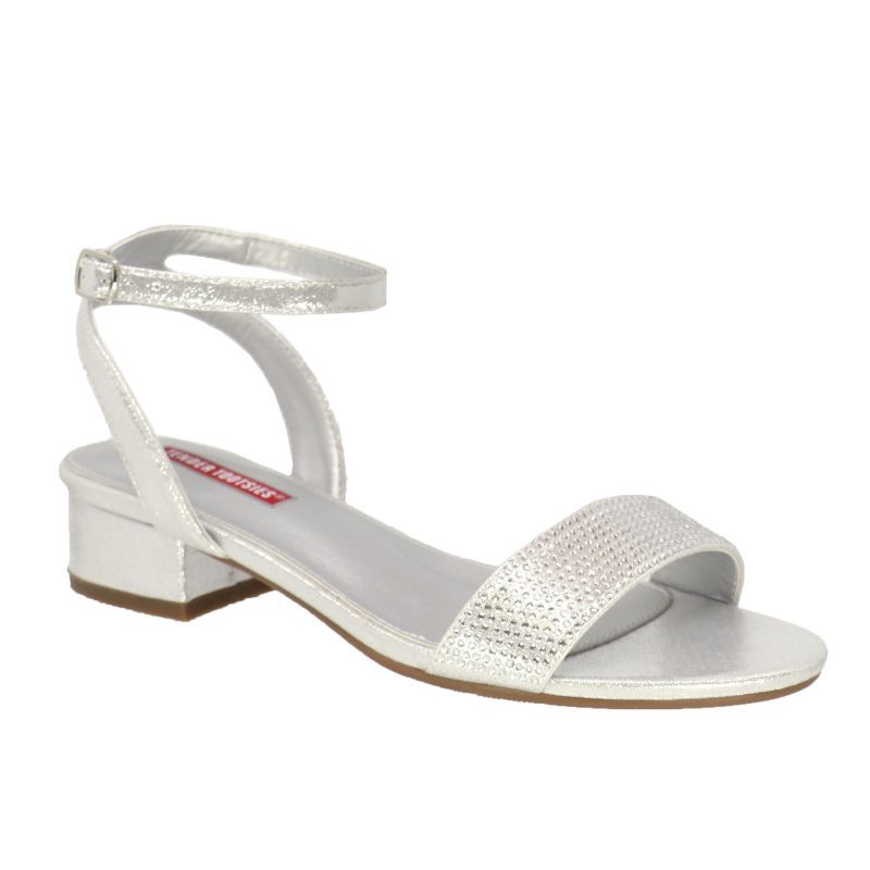 t24101 sunny square heel silver shimmer b