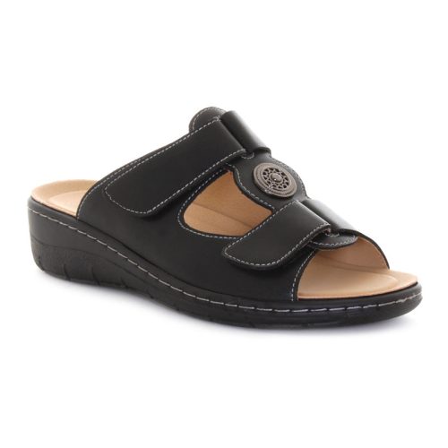 t24125 judy s5081l slide sandal black b