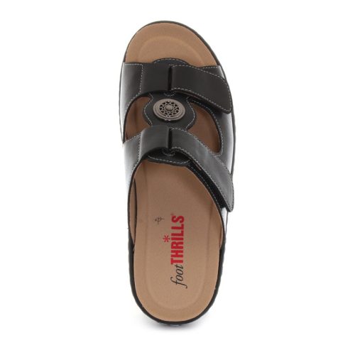 t24125 judy s5081l slide sandal black d