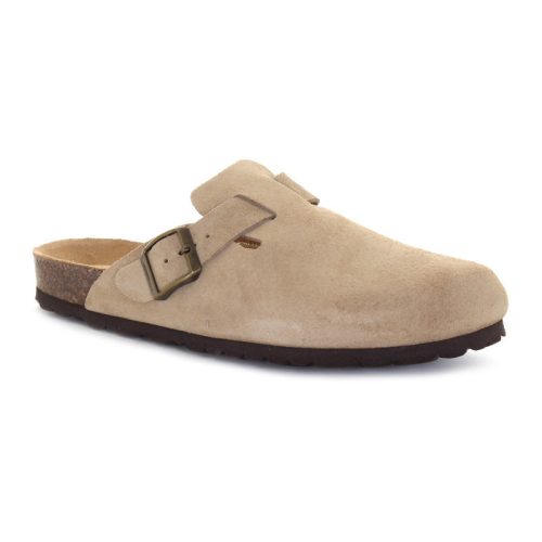 t24140 mens riva soft footbed clog taupe b