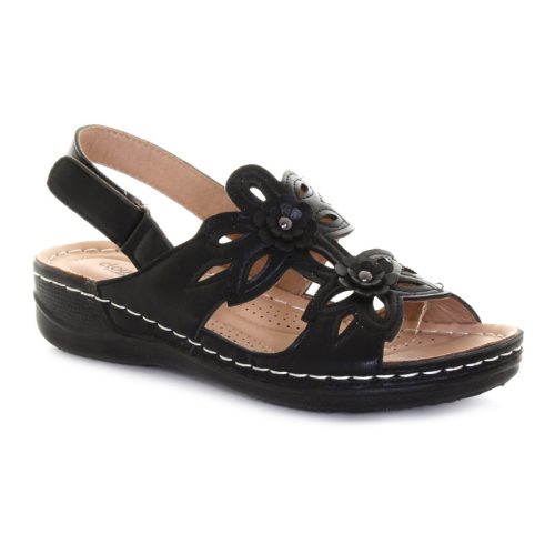 t24248 fran sandal black b