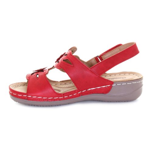 t24248 fran sandal red c