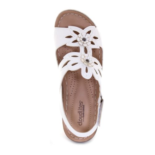 t24248 fran sandal white d