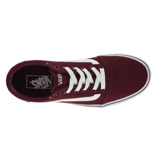 w ward womens ward suede canvas burgundy g 918fb3a8 c9dd 40b6 964b 93f13615bfee